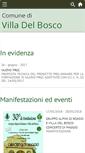 Mobile Screenshot of comune.villadelbosco.bi.it